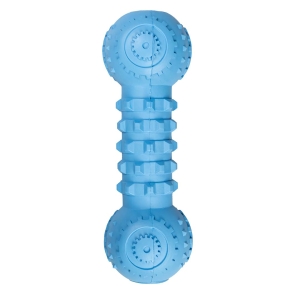 Duvoplus-Kauspielzeug-Griplay-Dumbbell---Blau