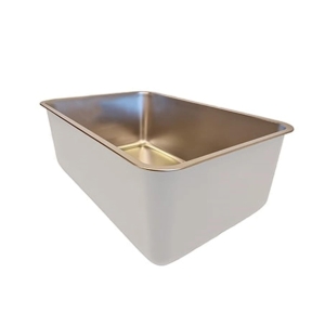 QUAPAS-Edelstahl-Katzentoilette