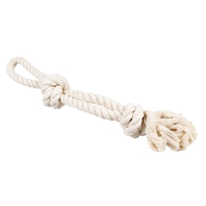 Duvoplus-ECO-Baumwollseil-mit-2-Knoten--Schlaufe---wei