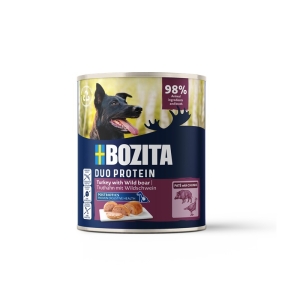 Bozita-Dog-Dose-Pate-Pute-mit-Wildschwein-800g