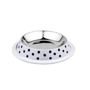 Duvoplus-Edelstahlnapf-Deco-fix-dots---460ml