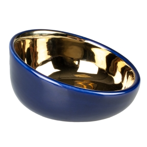 Duvoplus-Futternapf-Stone-Obliq---blaugold