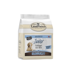 Landfleisch-Dog-Junior-Geflgel-mit-Reis