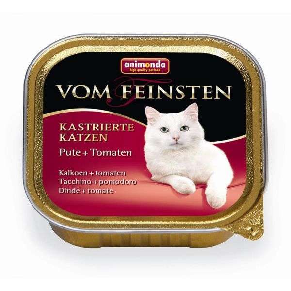 Bild 1 von Animonda vom Feinsten für kastrierte Katzen mit Pute & Tomate 100g