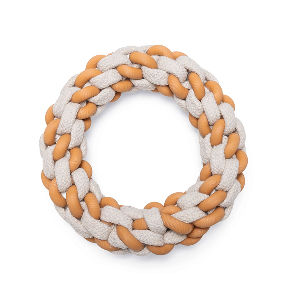 Bild 1 von Beeztees Puppy Dental Seilring Mik - 14 x 14 x 3,2 cm