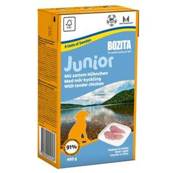 Bild 1 von Bozita Dog Tetra Recard Happen in Gelee Junior 480g