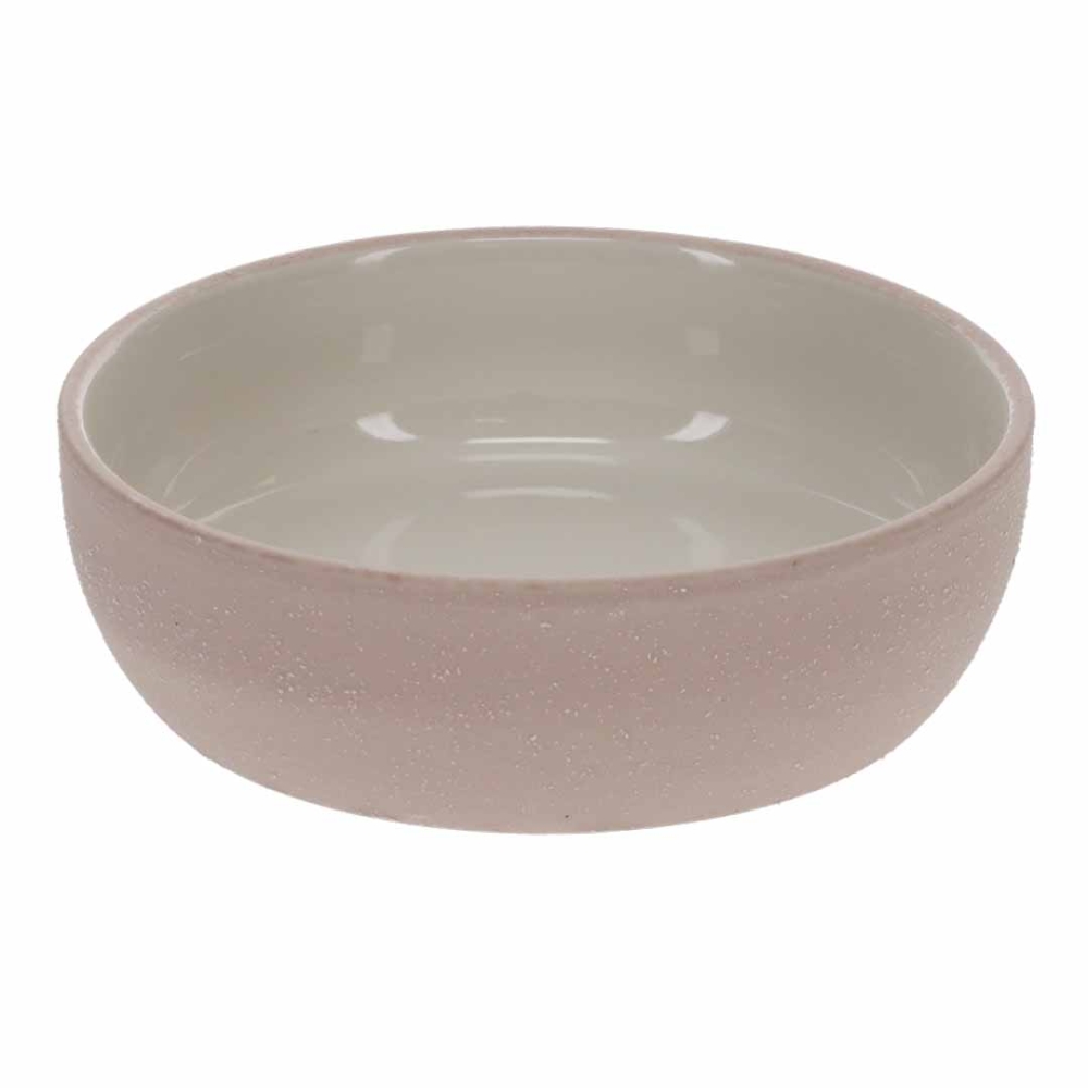 Bild 1 von Duvoplus Keramiknapf Stone Sandy Coral Rosa  / (Variante) 950ml 17x17x6cm