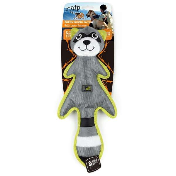 Bild 1 von All for Paws Outdoor Dog Ballistic Rumbler Waschbär