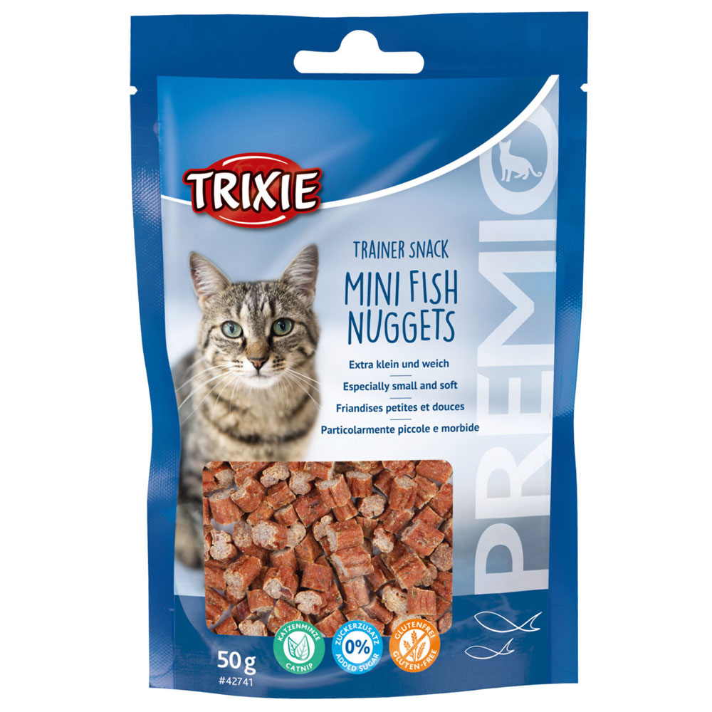 Bild 1 von Trixie Premio Trainer Snack Mini Fish Nuggets - 50 g