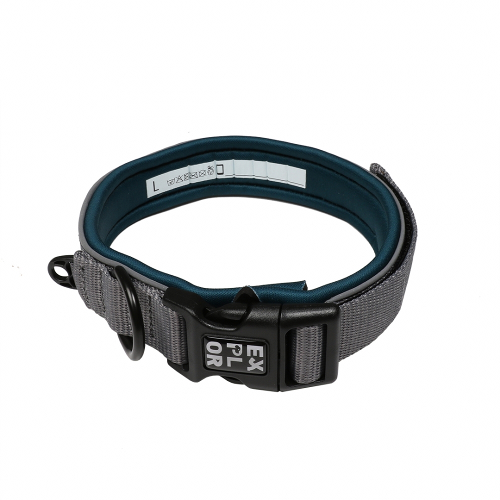 Bild 1 von Duvoplus EXPLOR Ultimate Fit Comfy Halsband Classic - petrol blue