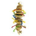 Bild 1 von Duvoplus Vogelspielzeug Sisalröhre  / (Variante) 23,5x7x7cm