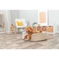 Bild 6 von Trixie Vital Bett Lino Soft, oval - beige/creme  / (Variante) 60 × 45 cm