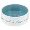 Bild 4 von Trixie Keramiknapf Pet's Home - creme/petrol