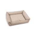 Bild 1 von Beeztees Orthopädisches Hundebett Zia - Beige  / (Variante) 100x80x23cm