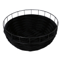 Bild 1 von D&D Drahtkorb Ferry - schwarz  / (Variante) 45x45x20cm