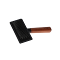 Bild 1 von EBI Noir Japandi Slicker-Bürste  / (Variante) L-18,5x11,5x3cm