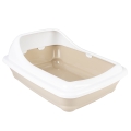 Bild 1 von Duvoplus Katzentoilette Birba mit Rand - Mocaccino  / (Variante) L 56 x 39 x 21,5cm