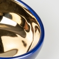 Bild 2 von Duvoplus Futternapf Stone Obliq - blau/gold  / (Variante) 340ml 15x15x8cm