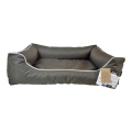 Bild 2 von Lebon Hundebett Paula 2 - 100x75cm  / (Variante) Dunkelbraun
