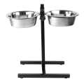 Bild 2 von Duvoplus höhenverstellbarer Doppelnapf-Ständer  / (Variante) 2x 4730ml / 61x29x52,5cm