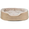 Trixie Vital Bett Lino Soft, oval - beige/creme
