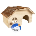 Bild 5 von Duvoplus Kleintierhaus mit Rindendach  / (Variante) 21 x 13 x 12cm