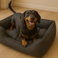 Bild 5 von Duvoplus Hundebett Duratex - dunkelgrau  / (Variante) 80x60x16cm