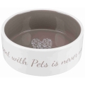 Bild 4 von Trixie Keramiknapf Pet's Home - creme/taupe