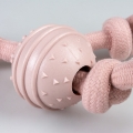 Bild 3 von Duvoplus Seilschlaufe mit Knoten & Gummiball - rosa