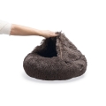 Bild 2 von Beeztees Kuschelbett Yala - Braun  / (Variante) 50cm